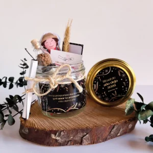 Ritual de año viejo en frasco